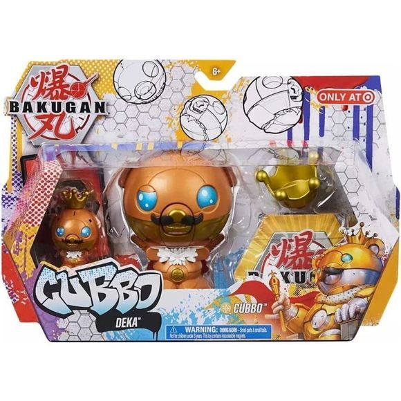 bakugan Other - Bakugan 2021 Gold King Cubbo Deka Pack Jumbo Collectible Transforming Figure
